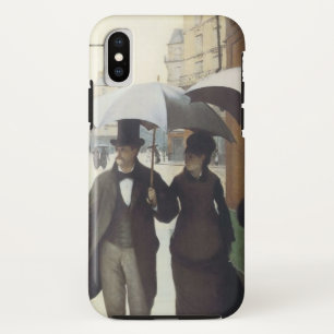 Funda Para iPhone XS Calle de París, Día de las Lluvias