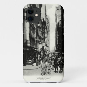 Funda Para iPhone 11 Calle Nassau, Nueva York, 1905