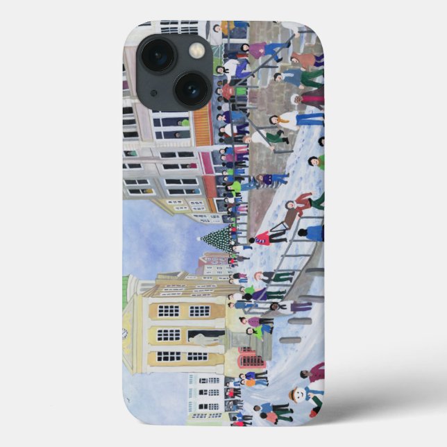 Funda De Case-Mate Para iPhone Calle Penzance del judío del mercado (Reverso)