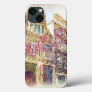 Funda Para iPhone 13 Calles de Amsterdam vieja