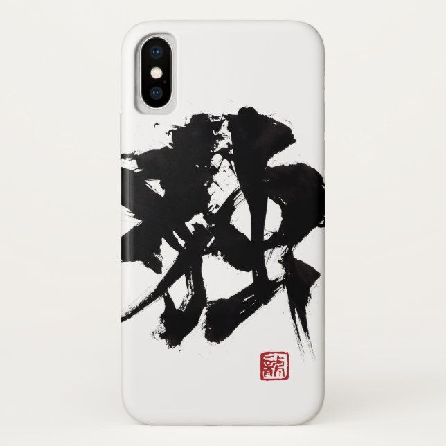 Funda De Case-Mate Para iPhone Calligrapher Ryuken「Germany」 (Reverso)