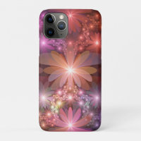 Cama De Flores Coloridas Brillantes Resumen Arte F
