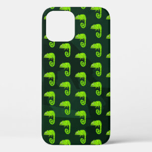 Funda Para iPhone 12 Pro Camaleón lindo verde