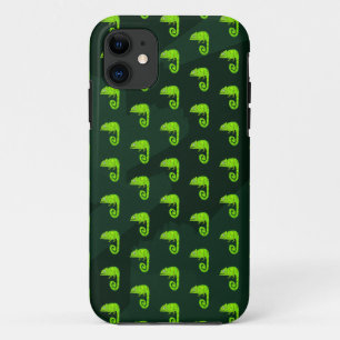 Funda Para iPhone 11 Camaleón verde lindo