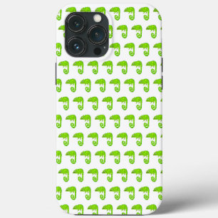 Funda Para iPhone 13 Pro Max Camaleón verde lindo