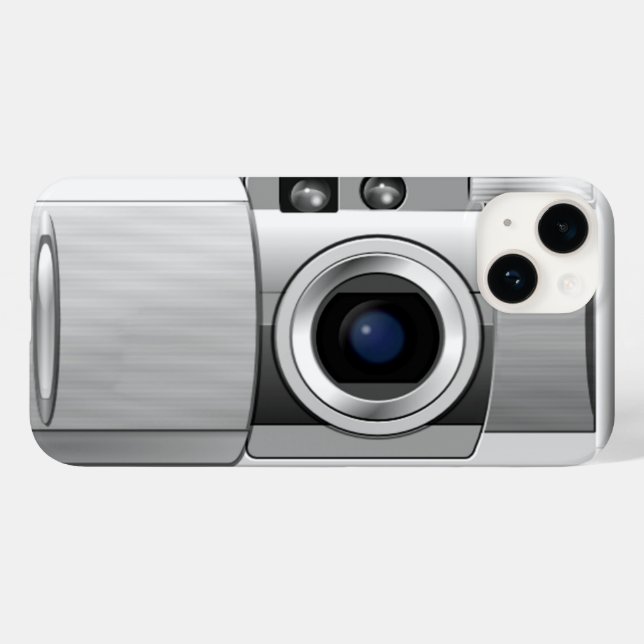 Funda De Case-Mate Para iPhone Cámara (Reverso  (Horizontal))