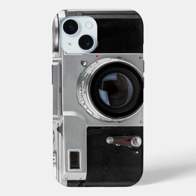 Funda De Case-Mate Para iPhone cámara antigua (Reverso )