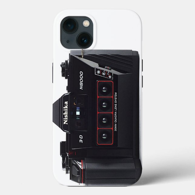 Funda De Case-Mate Para iPhone Cámara de cosecha Nishika 3D N8000 (Reverso )