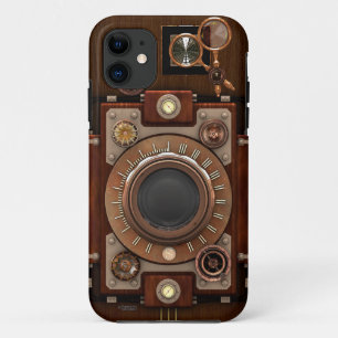 Funda Para iPhone 11 Cámara del vintage de Steampunk