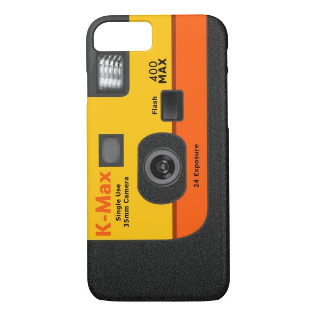 Funda De Case-Mate Para iPhone Cámara disponible - naranja I6 (Reverso)