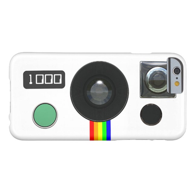 Funda De Case-Mate Para iPhone Cámara retro instantánea (Reverso Horizontal)