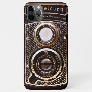 Funda Para iPhone 11 Pro Max Cámara vintage rolleicord Art deco