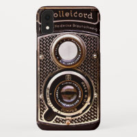 Cámara vintage rolleicord art deco