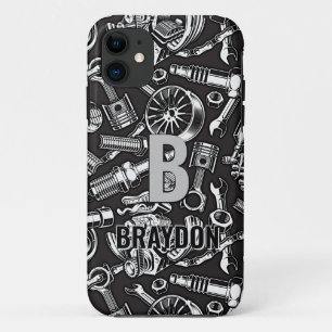 Funda Para iPhone 11 Cambiar nombre inicial, añadir (eliminar) nombre,