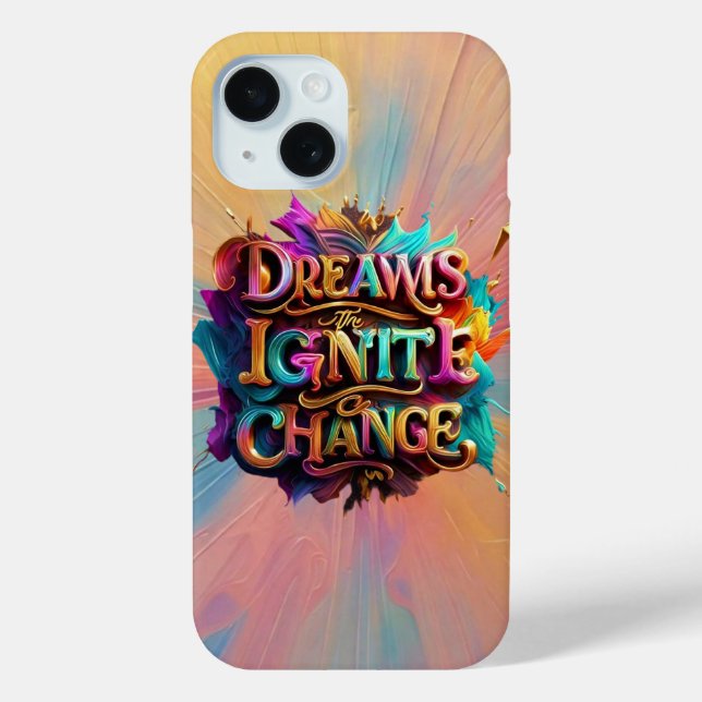 Funda De Case-Mate Para iPhone "Cambio en movimiento" (Reverso )