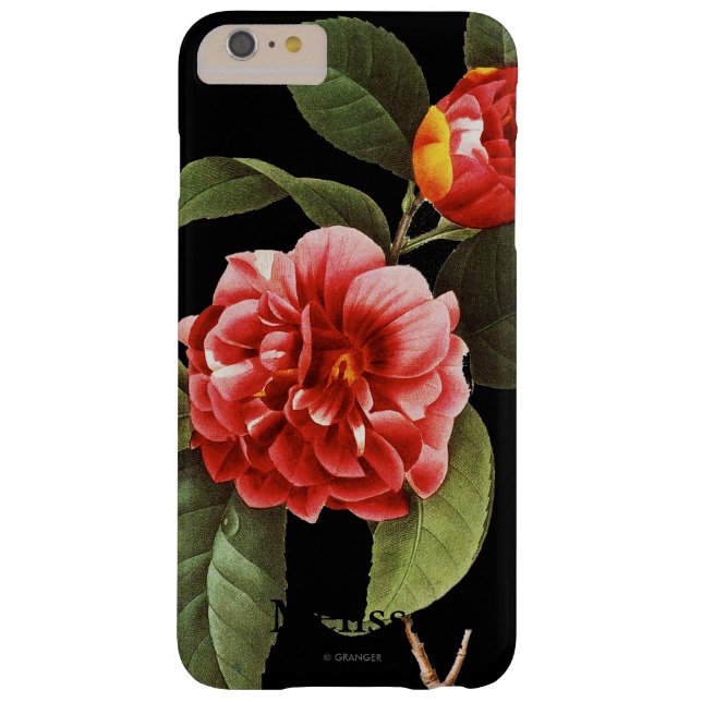 Funda De Case-Mate Para iPhone Camelia roja, 1833 (Reverso)