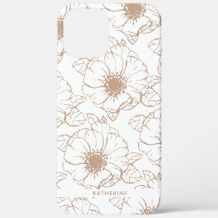 title_seo2 Camello  Patrón floral boho personalizado