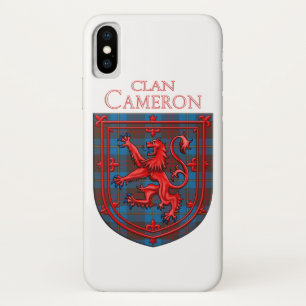 Funda Para iPhone X Cameron Hunting Tartan Scottish Plaid