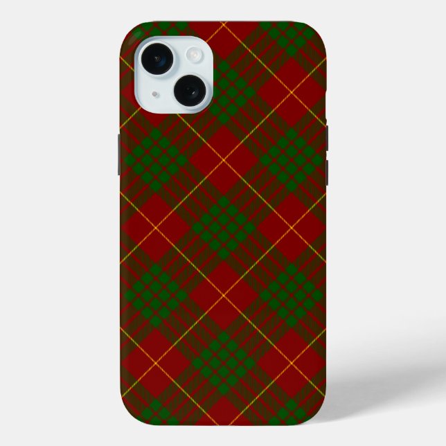 Funda De Case-Mate Para iPhone Cameron tartan green (Reverso )