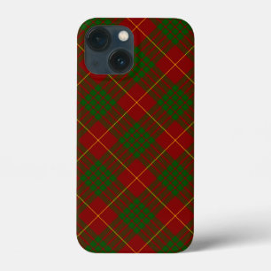 Funda Para iPhone 13 Mini Cameron tartan green