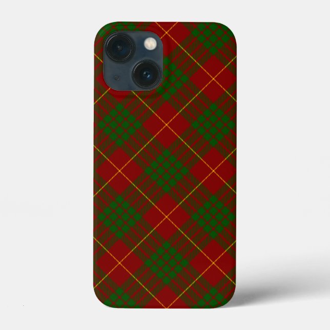 Funda De Case-Mate Para iPhone Cameron tartan green (Reverso )