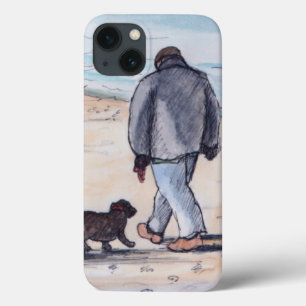 Funda Para iPhone 13 Caminando el perro - 05