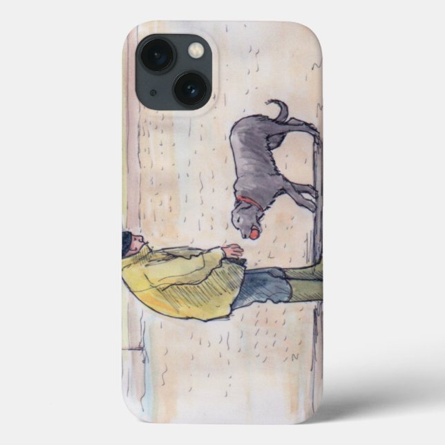 Funda De Case-Mate Para iPhone Caminando el perro - 08 (Reverso)