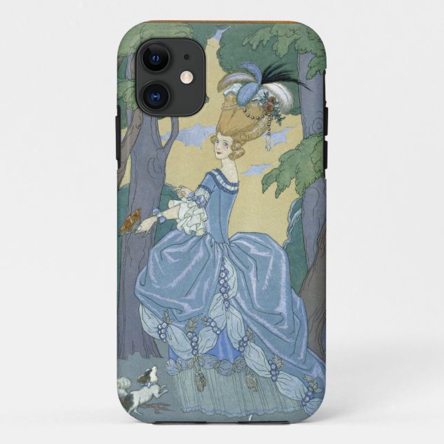 Funda De Case-Mate Para iPhone Camine en el bosque, ilustracion para los 'Fetes (Reverso)