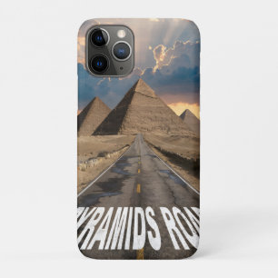 Funda Para iPhone 11 Pro Camino a las Pirámides Arte de Paisaje del Desiert