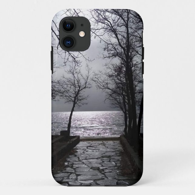 Funda De Case-Mate Para iPhone Camino al lago Tahoe (Reverso)