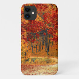 Funda Para iPhone 11 Camino de otoño