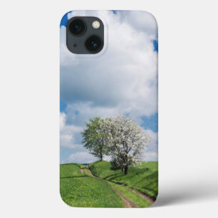 Funda Para iPhone 13 Camino de tierra y manzanos