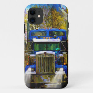 title_seo2 Camión azul de mercancías, camioneros Big Rig