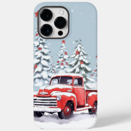 Funda Para iPhone 14 Pro Max De Case-Mate Camión de árbol de Navidad