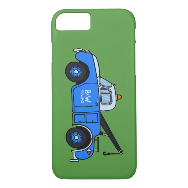 Funda De Case-Mate Para iPhone Camión de remolque (Reverso)