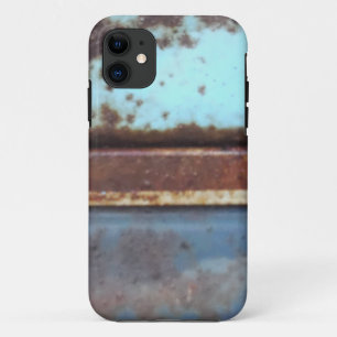 Funda Para iPhone 11 Camión oxidado azul y verde azulado