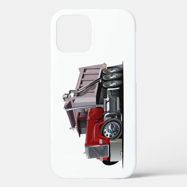 Funda De Case-Mate Para iPhone camión personalizado (Reverso )