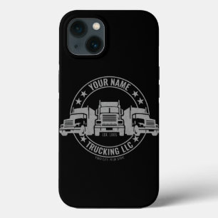 Funda Para iPhone 13 Camión Personalizado Big Rig Semi Camión
