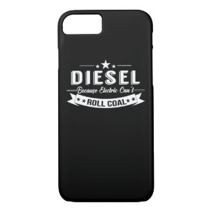 Funda Para iPhone 8/7 Camiones diesel porque carbón linado eléctrico del