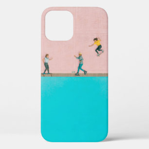 Funda Para iPhone 12 Camisa amarilla de las mujeres