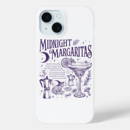 Funda Para iPhone 15 Camisa de Halloween Margaritas
