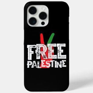 Funda Para iPhone 15 Pro Max Camiseta de alto el fuego patriótico palestino Lib