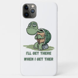 Funda Para iPhone 11 Pro Max Camiseta de tortuga de dibujos animados
