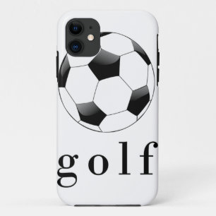 Funda Para iPhone 11 Camiseta divertida de fútbol de golf