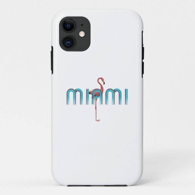 Funda De Case-Mate Para iPhone CAMISETA Miami (Reverso)