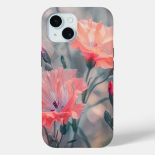 Funda Para iPhone 15 Camisetas botánicas elegantes comunes
