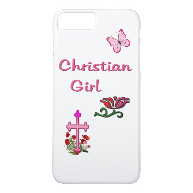 Funda De Case-Mate Para iPhone Camisetas cristianas (Reverso)