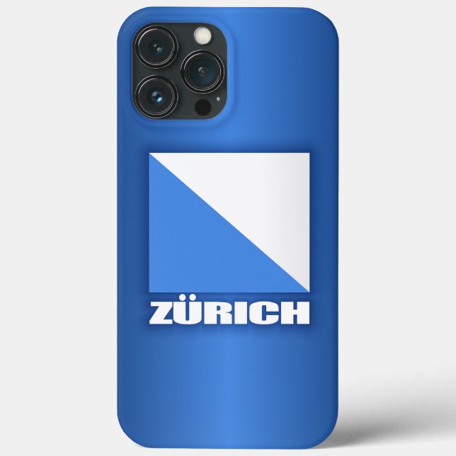 Funda De Case-Mate Para iPhone Camisetas de Zurich (Reverso )