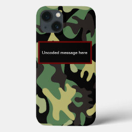 Funda Para iPhone 13 Camo