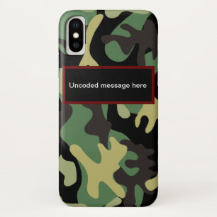 Funda Para iPhone X Camo